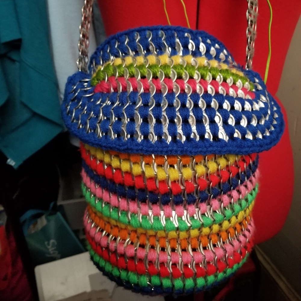 PopTab - Rainbow - Bucket Purse